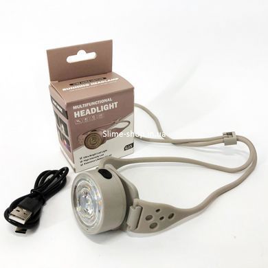 Потужний налобний LED ліхтар G25-XPG+30SMD(white+yellow+red-blue), Ліхтар налобний з QI-568 червоним діодом