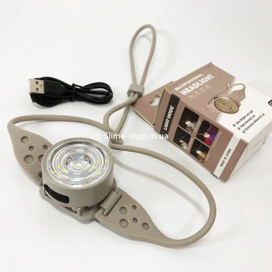 Потужний налобний LED ліхтар G25-XPG+30SMD(white+yellow+red-blue), Ліхтар налобний з QI-568 червоним діодом