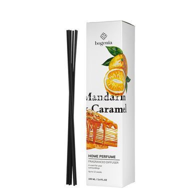 Аромадиффузор для дома Bogenia Mandarin & Caramel парфюмированный BG360.010, 100 мл
