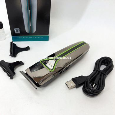 Стильна машинка для стрижки VGR V-008 Pro, Тример для скронь, Машинка для стрижки XO-987 волосся бездротове