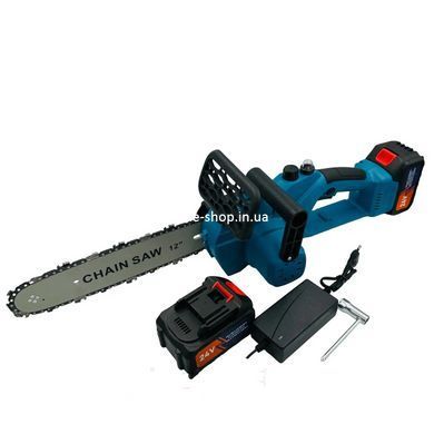 Ланцюгова пилка для легкої роботи DOMOTEC Chain Saw 12" (30см), Електропила на акумуляторі для HF-867 саду ланцюгова