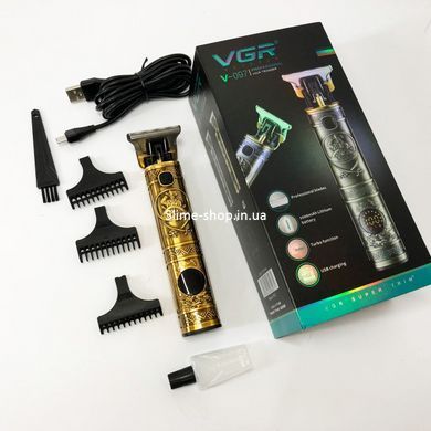Триммер беспроводной VGR V-097, Моющаяся машинка для стрижки, Машинка для стрижки ZK-281 волос прочная