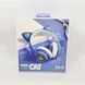 Беспроводные наушники с котячими ушками CAT STN-28 синие, Bluetooth наушники подарок DT-946 для детей