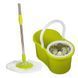 Универсальная швабра с отжимом-центрифугой и ведром Easy Mop Круглая Швабра. SP-488 Цвет: зеленый