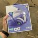 Беспроводные наушники с котячими ушками CAT STN-28 синие, Bluetooth наушники подарок DT-946 для детей