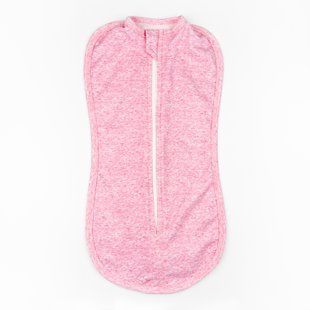 Европелюшка для малышей из интерлока 0-1м Melange is pink