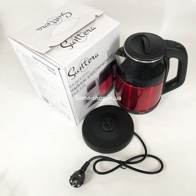Стильний електричний чайник Suntera EKB-326R 1500 Вт 1.8 л, KU-629