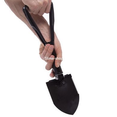 Тактична лопата Shovel 009, Складна лопата для піхоти, Саперна лопата 3 в 1, MO-979 Лопата армійська