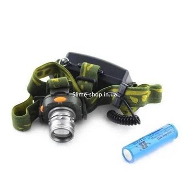 Налобный фонарь для автолюбителей Bailong BL 1505602B SENSOR, Мощный налобный PW-737 LED фонарь
