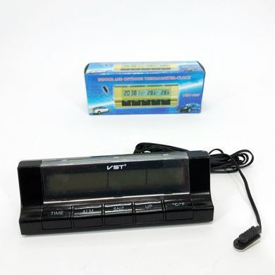 Авточасы с GP-750 термометром VST-7037