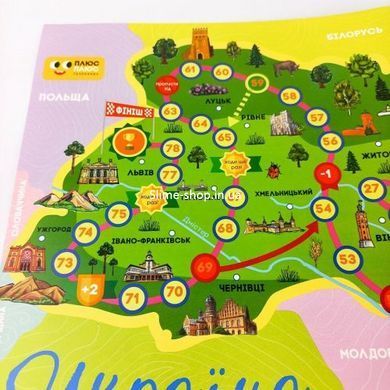 Гра-ходилка "Нескорені міста України"