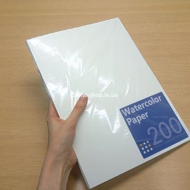 Бумага для акварели 200г/м2, А4(210*297), 30л.