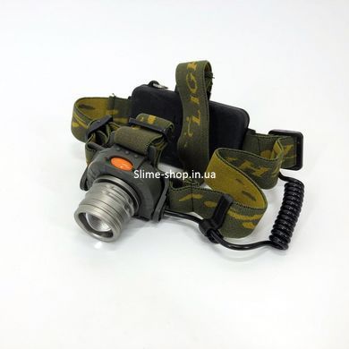 Налобный фонарь для автолюбителей Bailong BL 1505602B SENSOR, Мощный налобный PW-737 LED фонарь