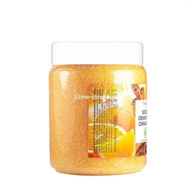 Cкраб для лица и тела Top Beauty с ароматом апельсина и корицы с кокосовым маслом 250мл