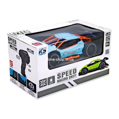 Автомобиль Speed racing driftr на р/у &ndash; Red Sing (голубой, 1:24)