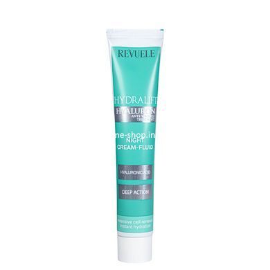 Крем флюид для лица ночной Revuele Hydralift Hyaluron Night Cream Fluid 50 мл