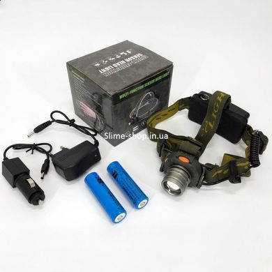 Налобный фонарь для автолюбителей Bailong BL 1505602B SENSOR, Мощный налобный PW-737 LED фонарь