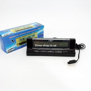 Авточасы с GP-750 термометром VST-7037