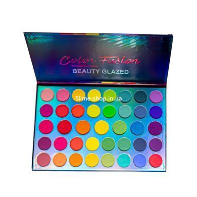 Тіні для повік 39 відтінків Beauty Glazed Color Fusion