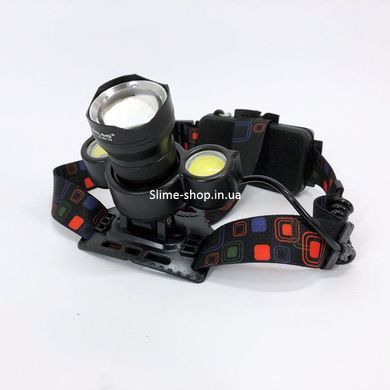 Водонепроницаемый фонарь HeadLight BL-001, Мощный аккумуляторный WM-336 налобный фонарик