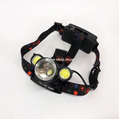 Водонепроницаемый фонарь HeadLight BL-001, Мощный аккумуляторный WM-336 налобный фонарик