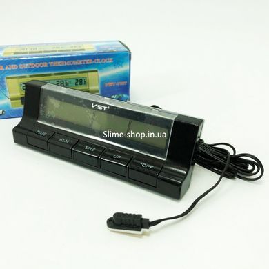 Авточасы с GP-750 термометром VST-7037