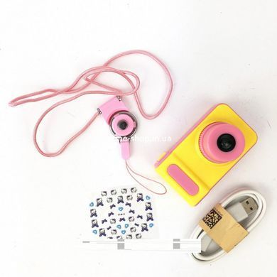 Дитячий цифровий камера Smart Kids Camera V7 baby T1. MR-532 Колір: рожевий