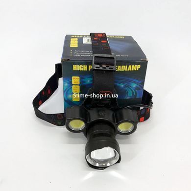 Водонепроницаемый фонарь HeadLight BL-001, Мощный аккумуляторный WM-336 налобный фонарик