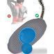 Ортопедична подушка для попереку Lumbar Support TV One. Подушка для попереку з ефектом пам'яті з м'яким дихаючим WI-846 тканинним покриттям.