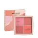 Палетка румян Neverti Illusion Blush 4 оттенка (NP207)