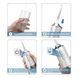 Іригатор для чищення зубів та порожнини рота Oral Irrigator з акумулятором та змінними насадками. UO-630 Колір: білий