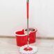 Універсальна швабра з віджимом-центрифугою та відром Easy Mop Кругла Швабра. KH-921 Колір: червоний