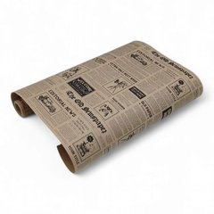 Крафт-папір Подарунковий, пакувальний Газета, ширина - 42 см, довжина - 5 метрів