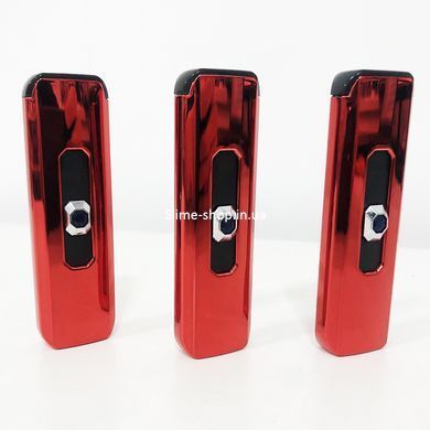 Электронная сенсорная зажигалка красный, Usb зажигалки, Зажигалка необычная, Зажигалка PX-613 на зарядке