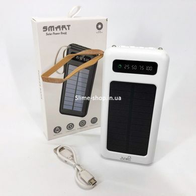 Power Bank Solar Smart 1015 зарядний пристрій на сонячній батареї 20000mAh з індикатором HZ-453 заряду