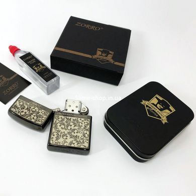 Вітрозахисна запальничка Zorro HL-299, Запальничка сувенірна, Запальничка DT-619 в подарунок