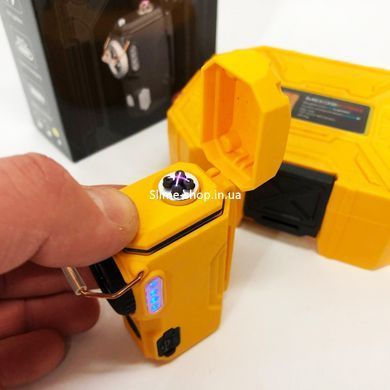 Многофункциональный армейский фонарь D50-SMD индикация заряда, зажигалка. UY-410 Цвет: желтый