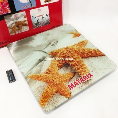 Ваги для людини MATARIX MX-452 180 кг, Ваги для тіла для фітнесу, HS-572 Ваги скло
