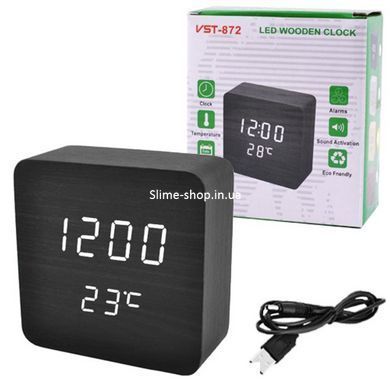 Светодиодные настольные дорожные электронные часы VST-872-6, Часы с подстветкой, Умные LB-752 настольные часы