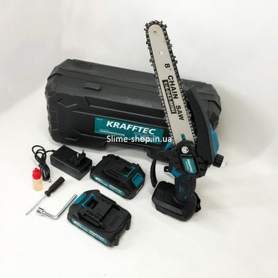 Малогабаритна пила на акумуляторі Krafftec 20 см, Акумуляторна пила UI-629