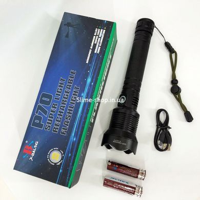 Топ-фонарик фонарик светодиодный аккумуляторний X-Balog BL-X92-P70, Тактический QM-740 походный фонарик