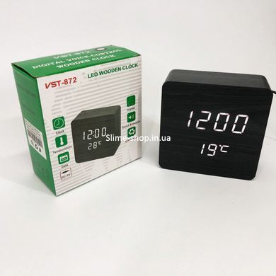 Светодиодные настольные дорожные электронные часы VST-872-6, Часы с подстветкой, Умные LB-752 настольные часы