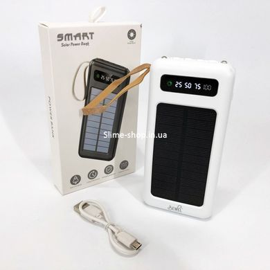 Power Bank Solar Smart 1015 зарядний пристрій на сонячній батареї 20000mAh з індикатором HZ-453 заряду
