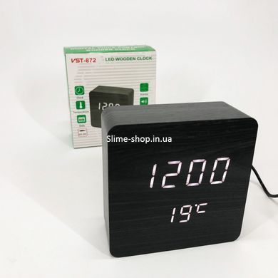 Светодиодные настольные дорожные электронные часы VST-872-6, Часы с подстветкой, Умные LB-752 настольные часы