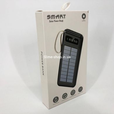 Power Bank Solar Smart 1015 зарядний пристрій на сонячній батареї 20000mAh з індикатором HZ-453 заряду