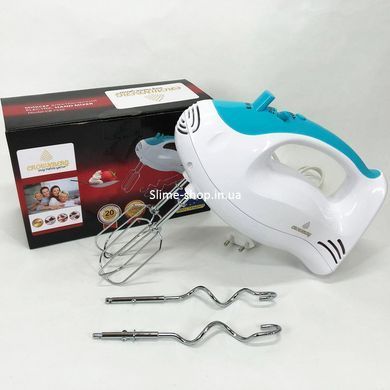 Міксер ручний Crownberg CB-7329 300W, міксер ручний для кухні, міксер кухонний, міксер FO-421 для збивання