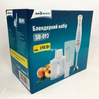 Блендер нержавіюча сталь Sea Breeze SB-093, Блендер електричний для смузі, XE-902 Маленький блендер