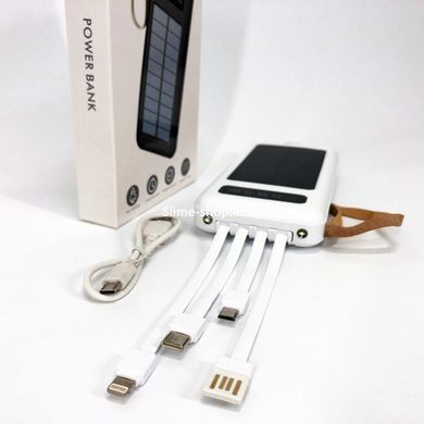 Power Bank Solar Smart 1015 зарядний пристрій на сонячній батареї 20000mAh з індикатором HZ-453 заряду