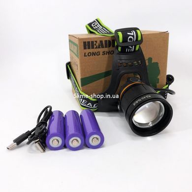 Ліхтар налобний для автомеханіка PLD-A12-2PM10-2TG (WHITE+UV), Налобний ліхтар WD-329 для сто