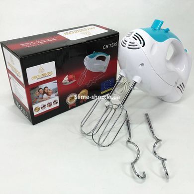 Міксер ручний Crownberg CB-7329 300W, міксер ручний для кухні, міксер кухонний, міксер FO-421 для збивання